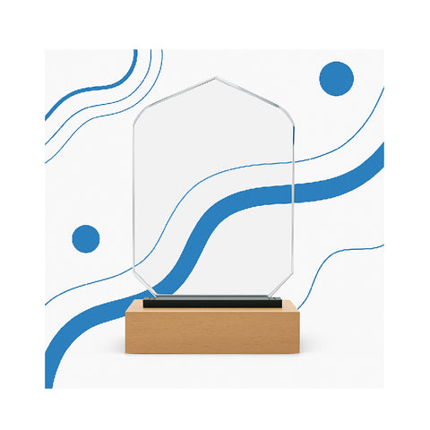 Trophée en Verre