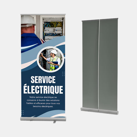 Bannière enroulable