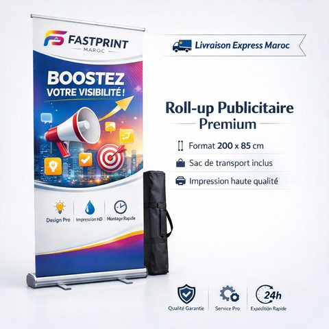 Bannière enroulable