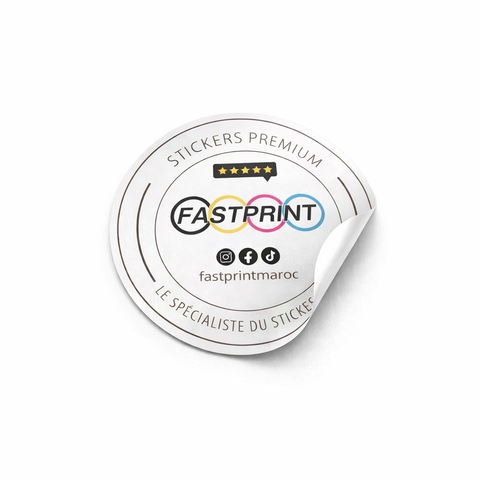 Super Promo - 300 Stickers Vinyl 5 cm Haute Qualité