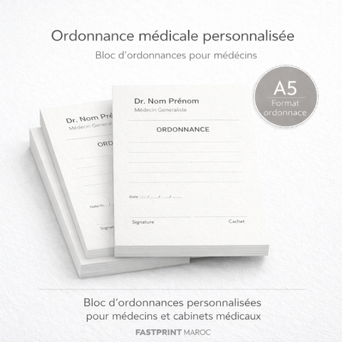 Ordonnance Format A5